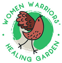 Women Warriors' Healing Garden logo - English